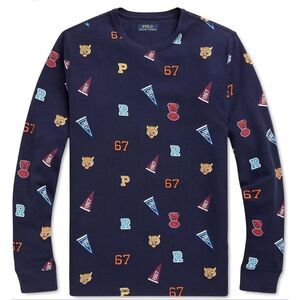 Polo Ralph Lauren Men’s Pep Rally Long Sleeve Thermal Shirt Size XL